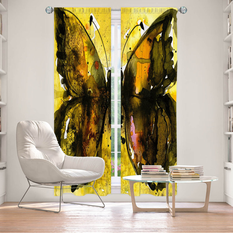 Room Darkening Curtain Pair, 20" W x 61" L