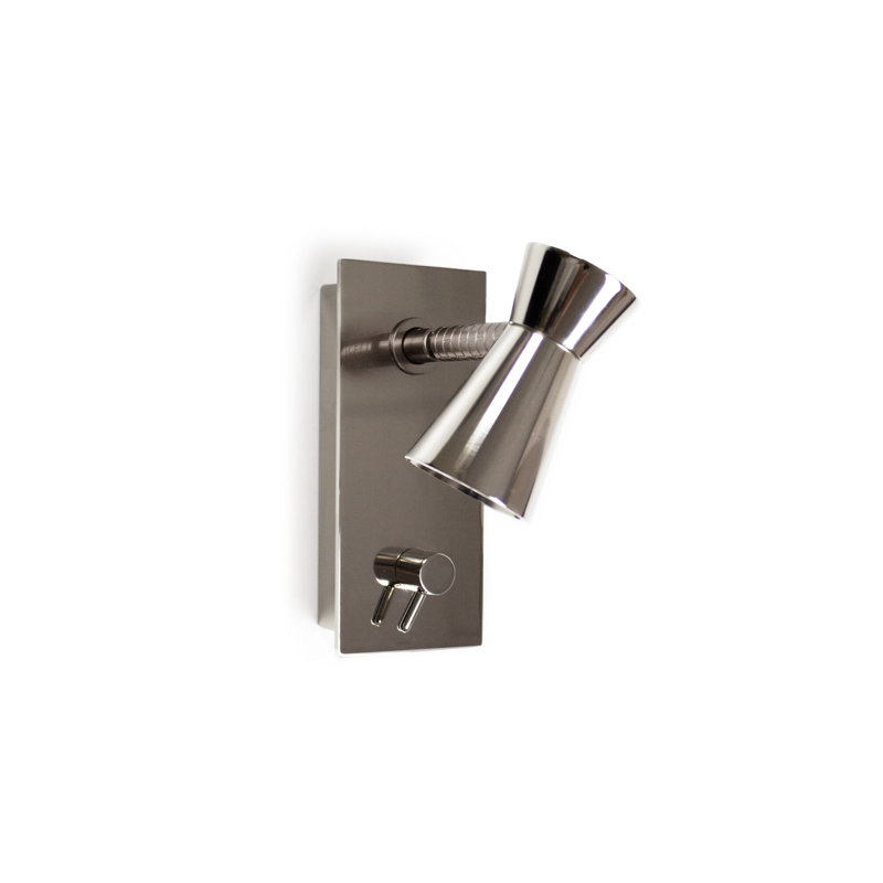G+T Reading Lamp, Polished Nickel