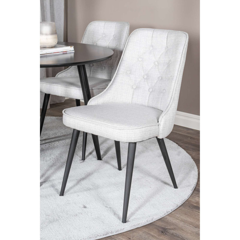 Midhurst 4 - Person Dining Set, Grey/Black