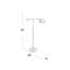 Lampe de lecture sur pied 61 po Shraga-2146163299-2146163300