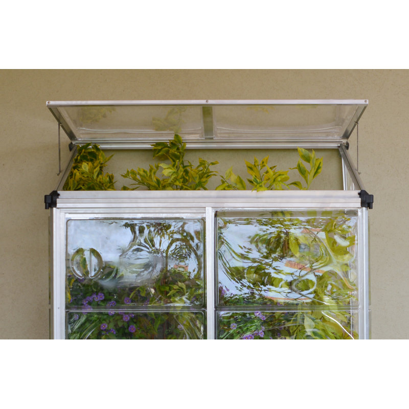 Lean to Grow House, 4" W x 8" D