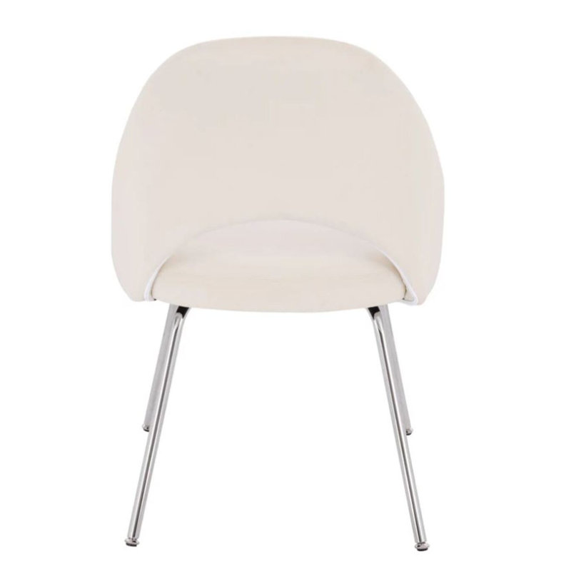 Sandy Chrome Chair, Beige, 2