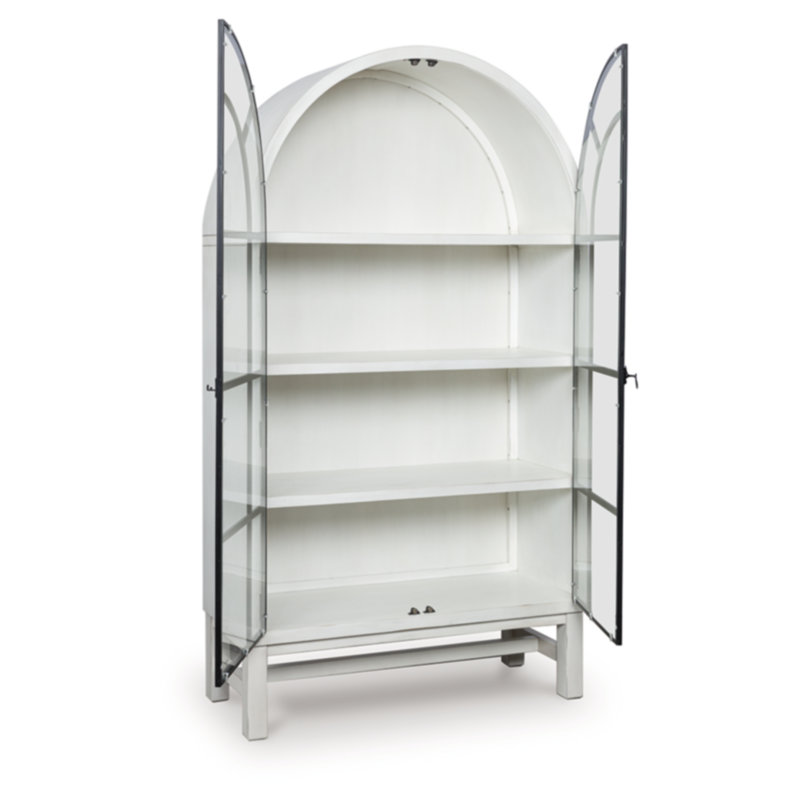 Vitrine Kanisha, Blanc