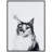 " Siberian Cat " Graphic Art Print