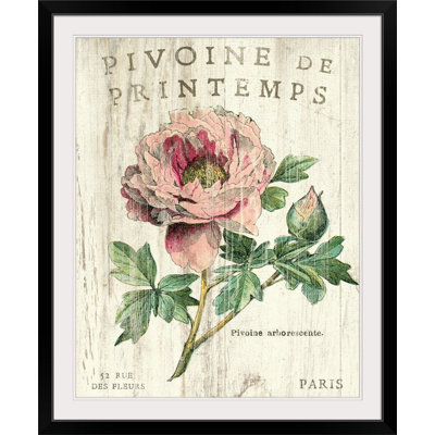 «Pivoine de Printemps», impression