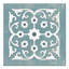 Carreau bleu - impression sur toile tendue