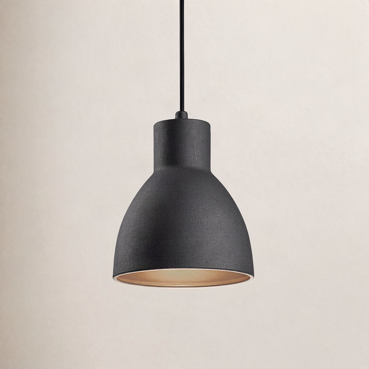 Wava Dimmable Single Light Pendant, 130" H x 6" W x 6" D