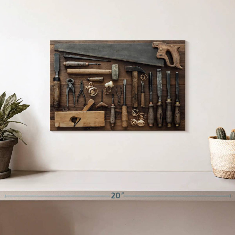 Outils de menuiserie Senne, H 8 po x l 12 po
