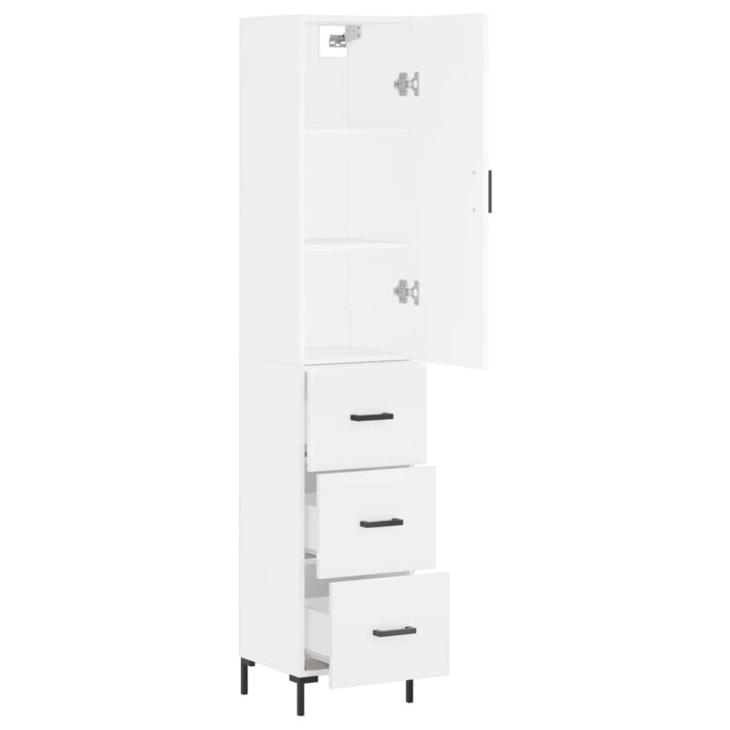Merla 34.5cm Sideboard, White