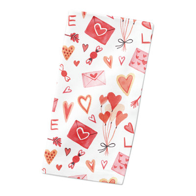Serviette de Noël en sergé de coton