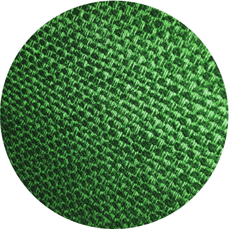 Checkered Indoor Rug, Round 4'