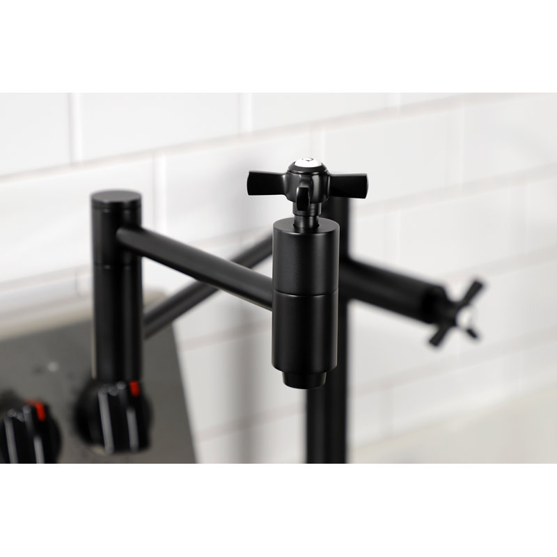 Robinet remplisseur Kingston, Noir mat