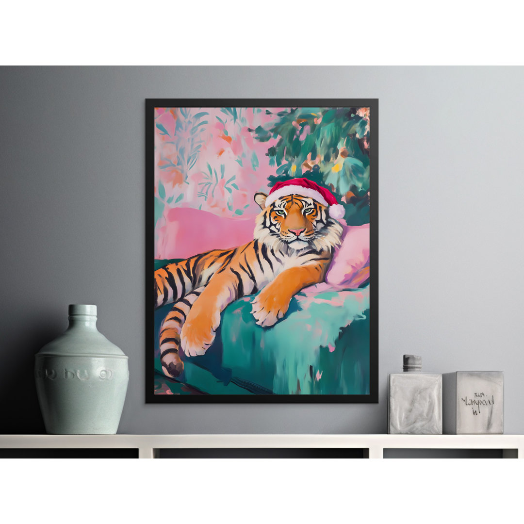 Pink Christmas Matte Poster
