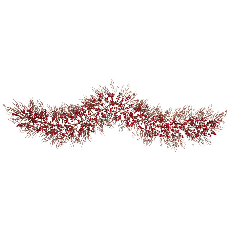 72'' in. Faux Berry Garland