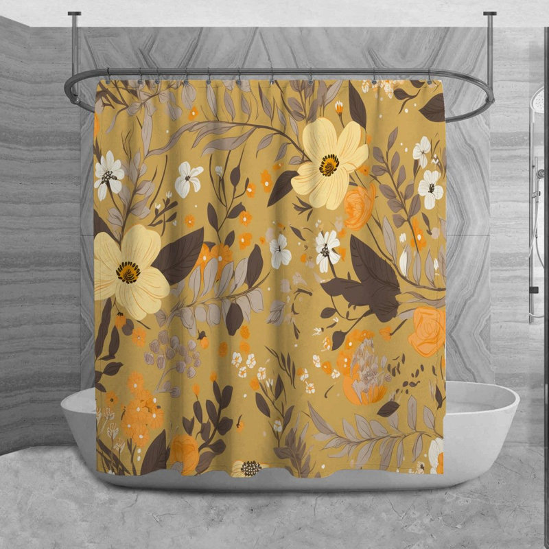 Cielo Microfiber Shower Curtain, 84" H x 70" W