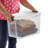 Sterilite Clear Plastic Stackable Storage Bin with White Latch Lid-115280961
