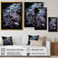 Orchidée blanche lumineuse avec lueur mauve IV - reproduction sur toile-547448213-547448298