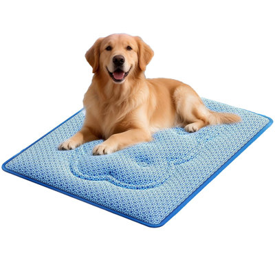 Thick Cooling Mat For Extra Large Dogs With PCM & Thermochromic Tech, X-Large