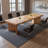 Modern Solid Wood Rectangular Conference Table for 8 People-1287476349