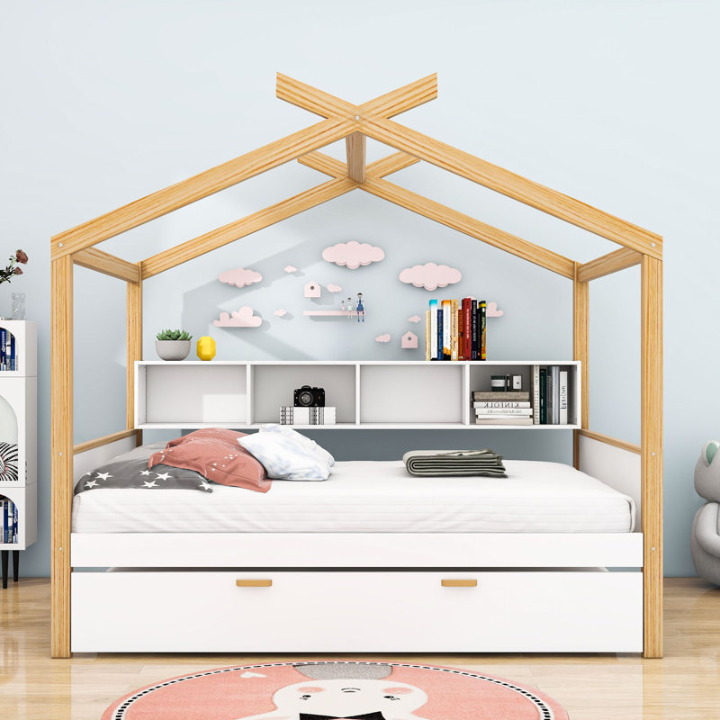 Adifaah Daybed with Trundle Bed