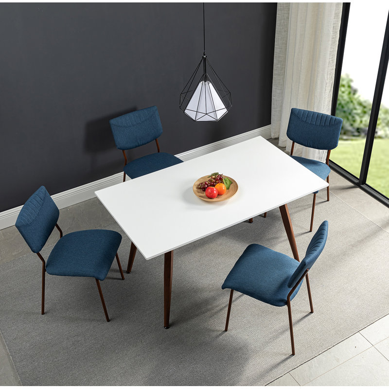 Ensemble repas pour 4 personnes Ogata, Bleu marine
