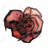 Dark Rose Print On Canvas