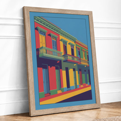 Colonial Facade Maximalist - Print