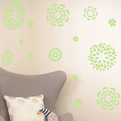 Plants & Flowers Non-Wall Damaging Wall Decal