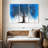 " Blue Moonlight Tree " Set-98978949