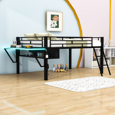 Lit mezzanine avec tiroirs Alistair Kids