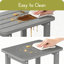 Table basse en poly Adirondack-2054468341