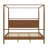 Huffaker King Size Canopy Bed Frame