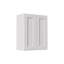  Armoires de buanderie à fixation murale avec portes et tablettes, armoire à pharmacie en bois massif RTA l 30 po x H 30 po x P 12 po, armoire blanche, peu encombrante pour la cuisine, la salle de bain et le garage-120317729-120317724
