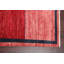 Tapis oriental rayé Gabbeh 5 x 8