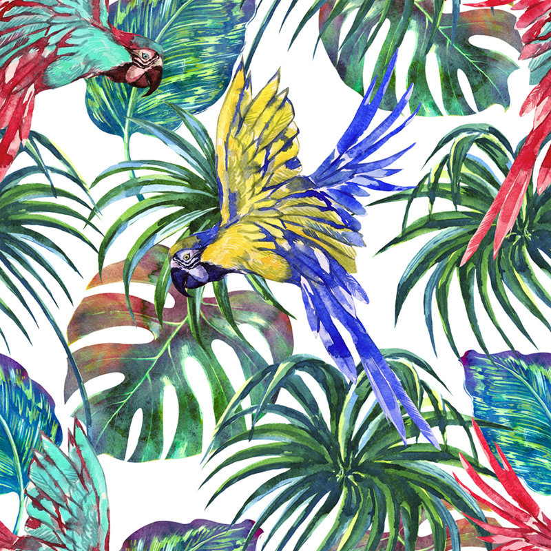 Golub Floral Wallpaper Roll, 416 x 254cm