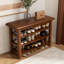 Banc de rangement pour chaussures en bois massif - 23 pouces de hauteur-936457534