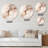 Brown Abstract Delicate Marble I - Abstract Marble Round Wall Art on Metal-1948863649