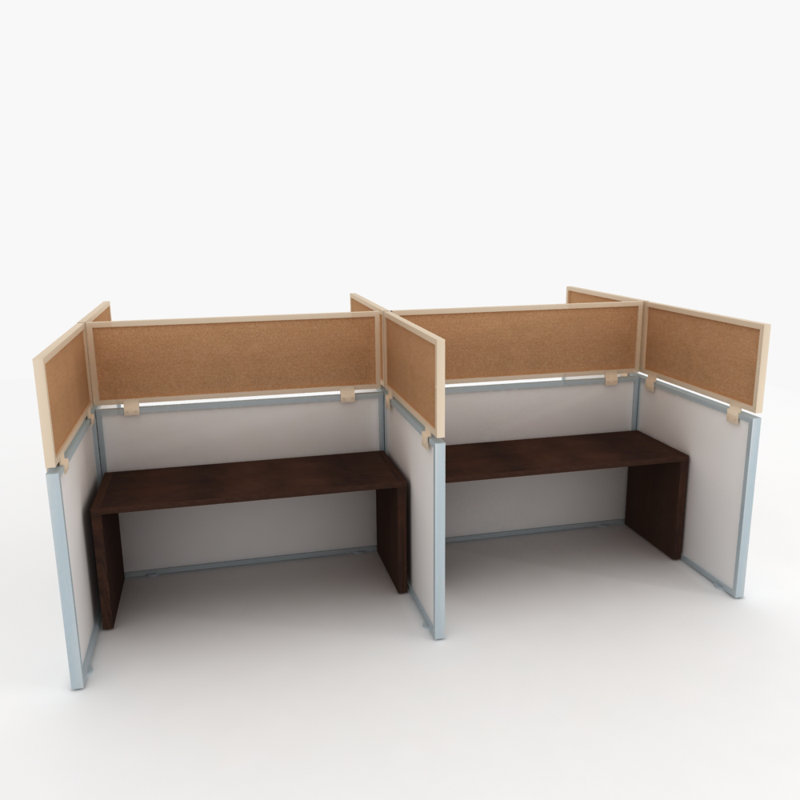 Panneau d'intimité acoustique avec petit support, Sac, Caramel, H 12 po x l 42 po x p 0,63 po