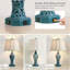Ensemble de 2 lampes de table de ferme avec ports USB et veilleuse