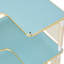 116cm H x 46.5cm W Metal Bookcase