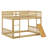 Twin Over Twin Bunk Bed With Climbing Ramp-110330820