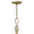 Fredrick Ramond Eve Six-Light Single Tier Chandelier w/ Faceted Crystal Buds