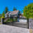 Steel Dual Swing Driveway Gate - LONDON Style -104208726