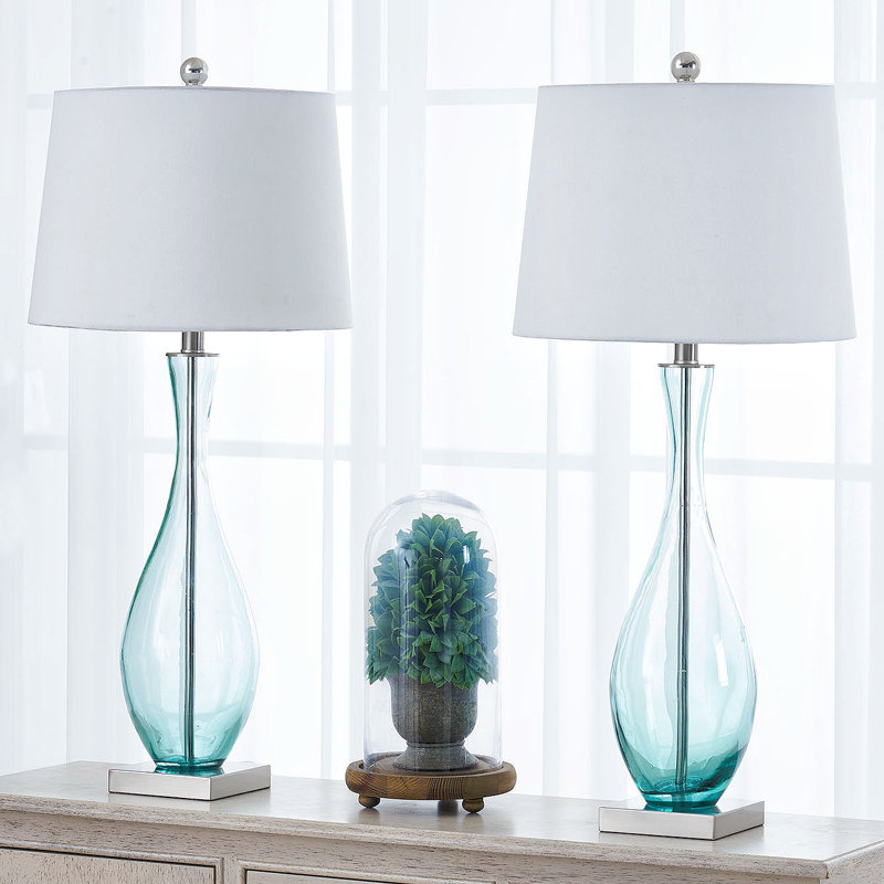 Lorentz USB Table Lamp, Blue/Green/Teal