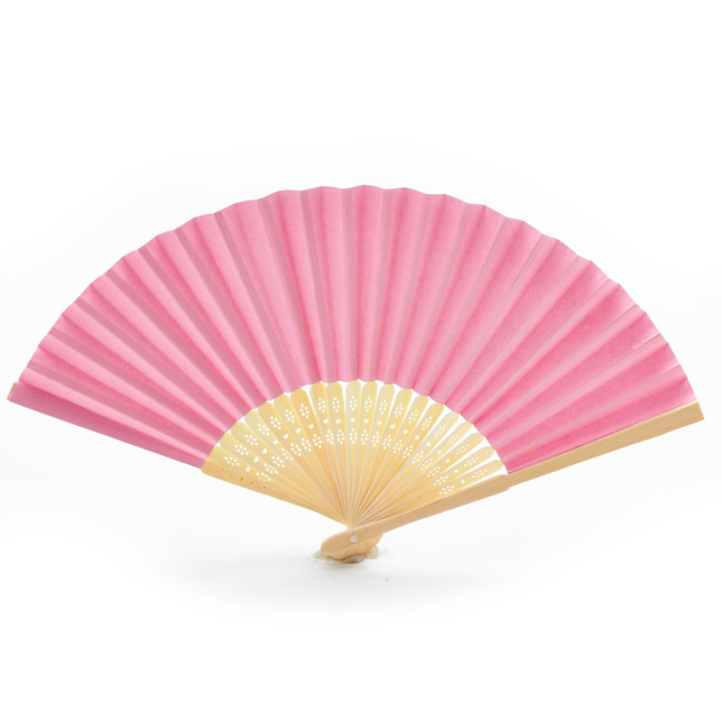 Ventilateur de papier, Rose