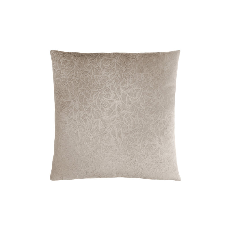 Coussins, carré 18 X 18, insert inclus, accent, canapé, canapé, chambre à coucher, polyester, Taupe