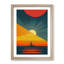 XV1022-4601X The Seductive Sunset Abstract - Single Picture Frame Print-903032192-903032223