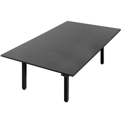 VIVO Electric 95” x 55” Square Corner Desk, 404B Series by Vivo