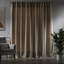 Paire de rideaux obscurcissant avec pattes de couleur unie-872553135-872553147