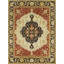 Tapis décoratif traditionnel beige et noir de la collection Barcelona-496726582
